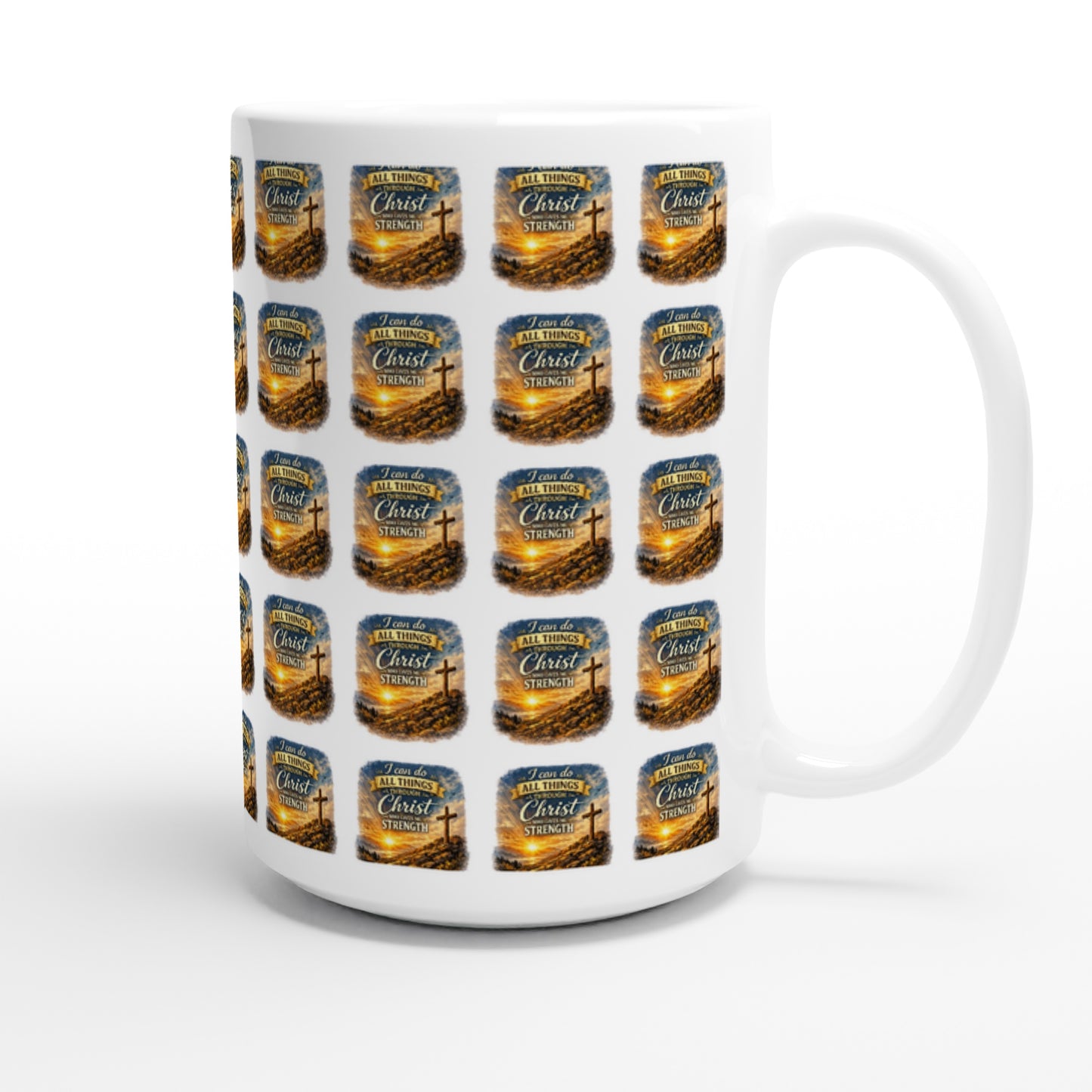 Philippians 4:13 Mug design