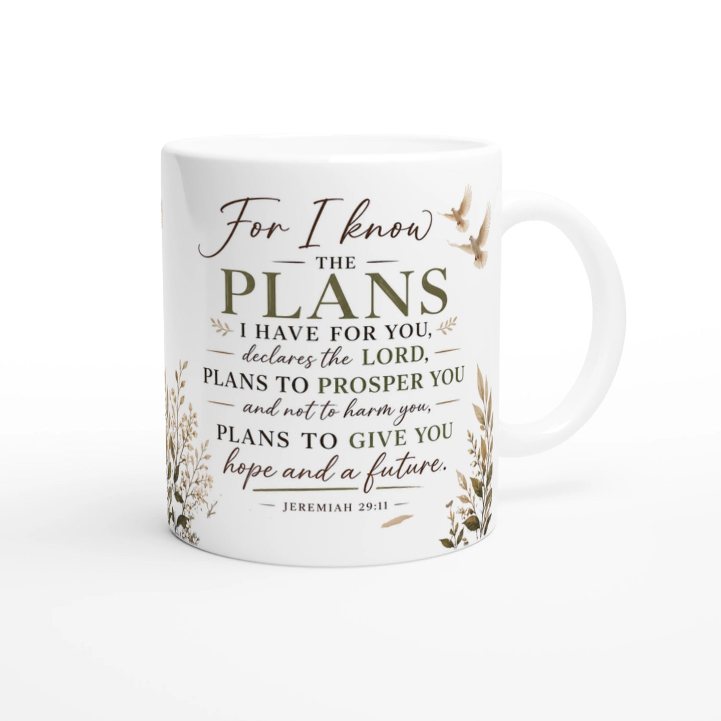 Jeremiah 29:11 - 11oz Ceramic Mug